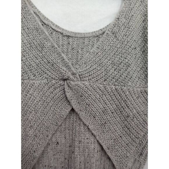 Ruby Moon sz sm gray crop sweater wool blend - Picture 11 of 16